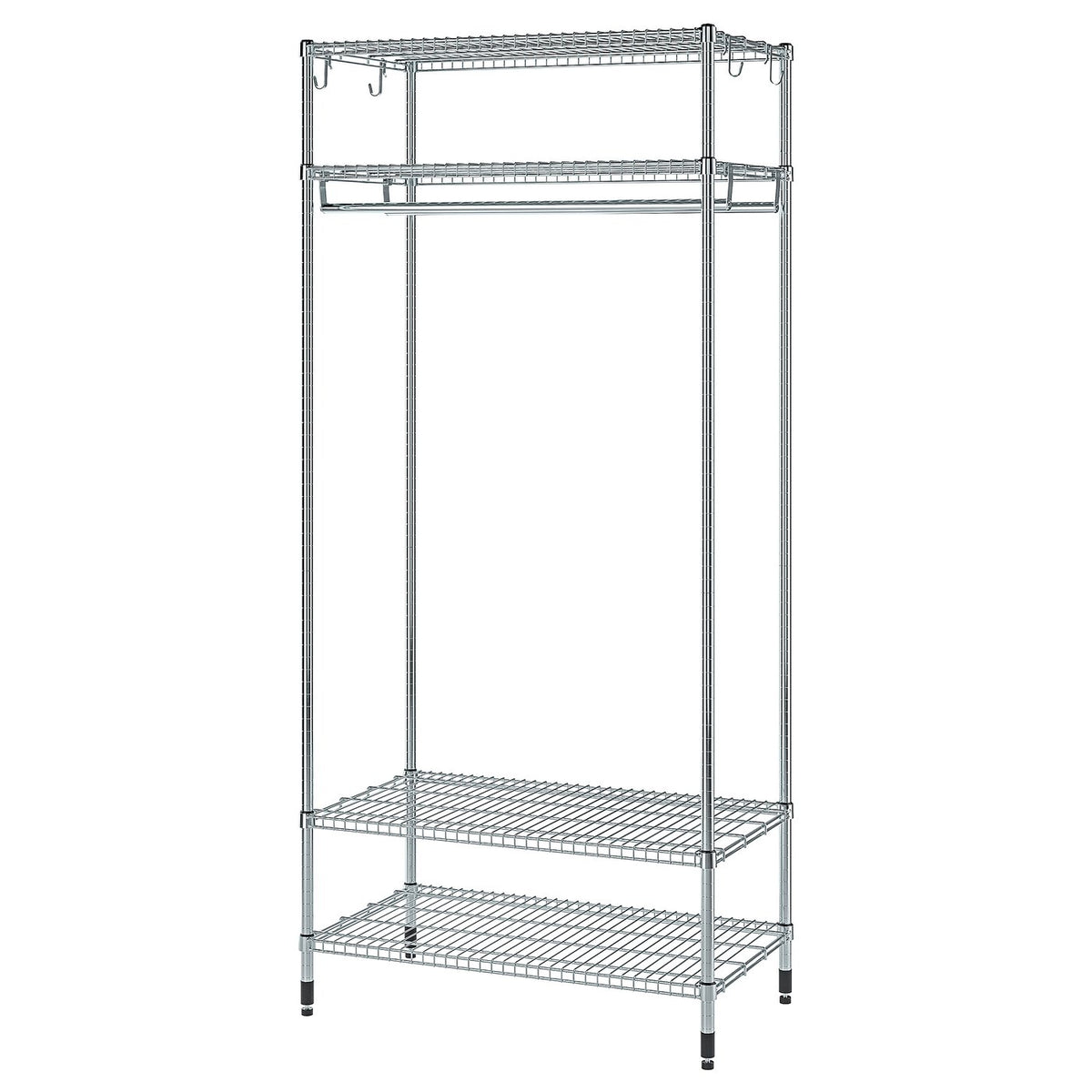 OMAR Shelving unit with clothes rail