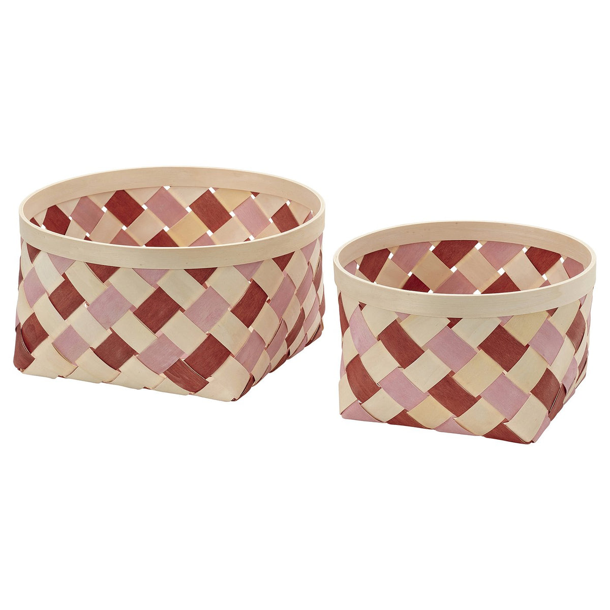 OMMJÄNGE basket, set of 2