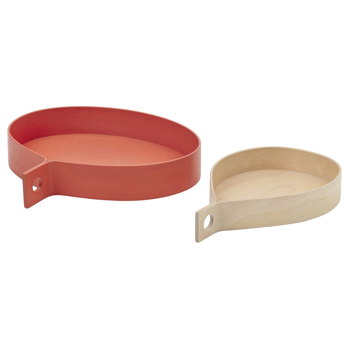 OMMJÄNGE tray, set of 2