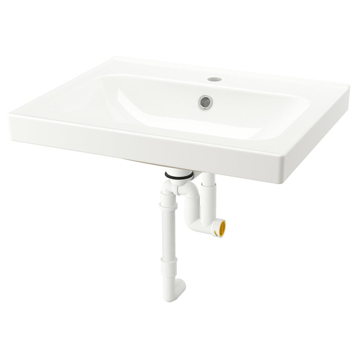 ORRSJÖN wash-basin with water trap