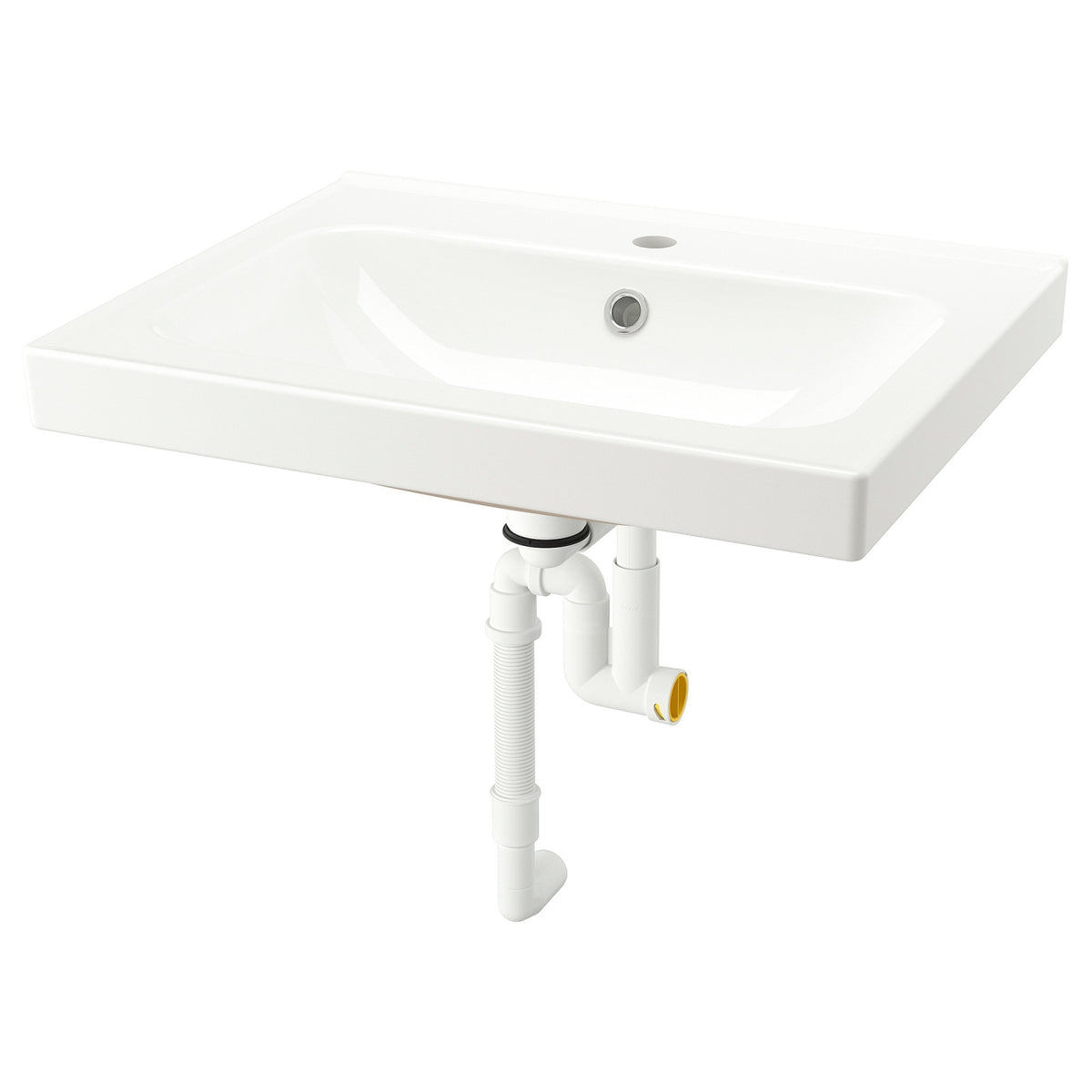 ORRSJÖN wash-basin with water trap