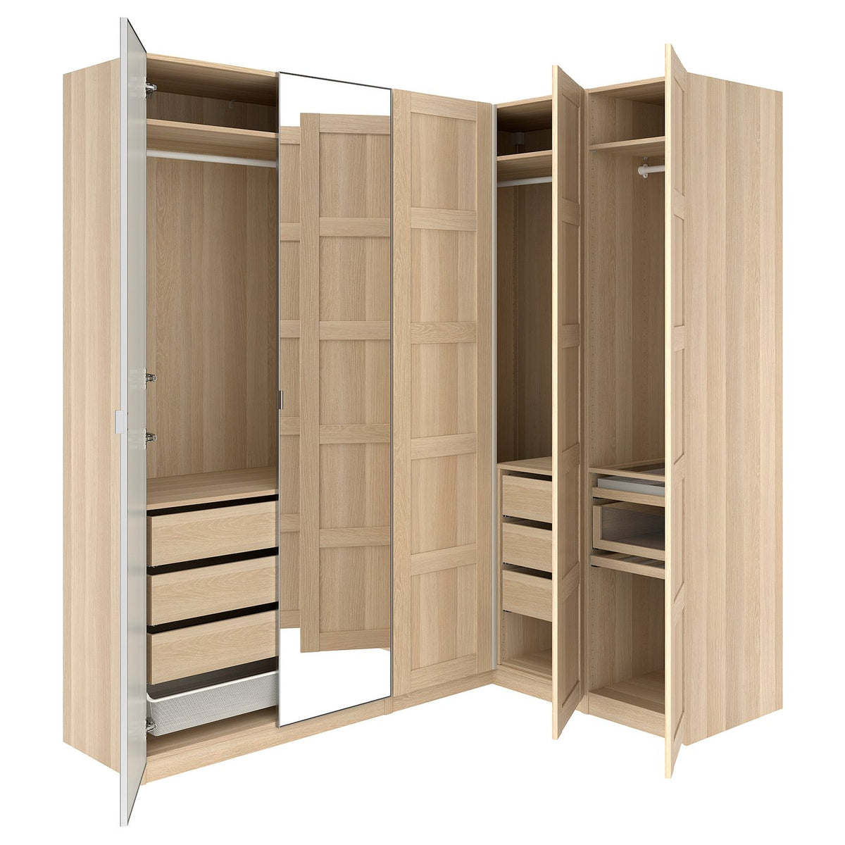 PAX / BERGSBO/ÅHEIM corner wardrobe