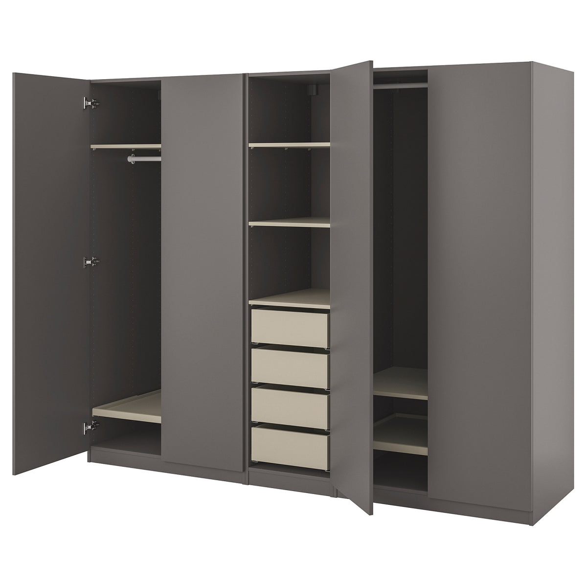 PAX / FORSAND wardrobe combination
