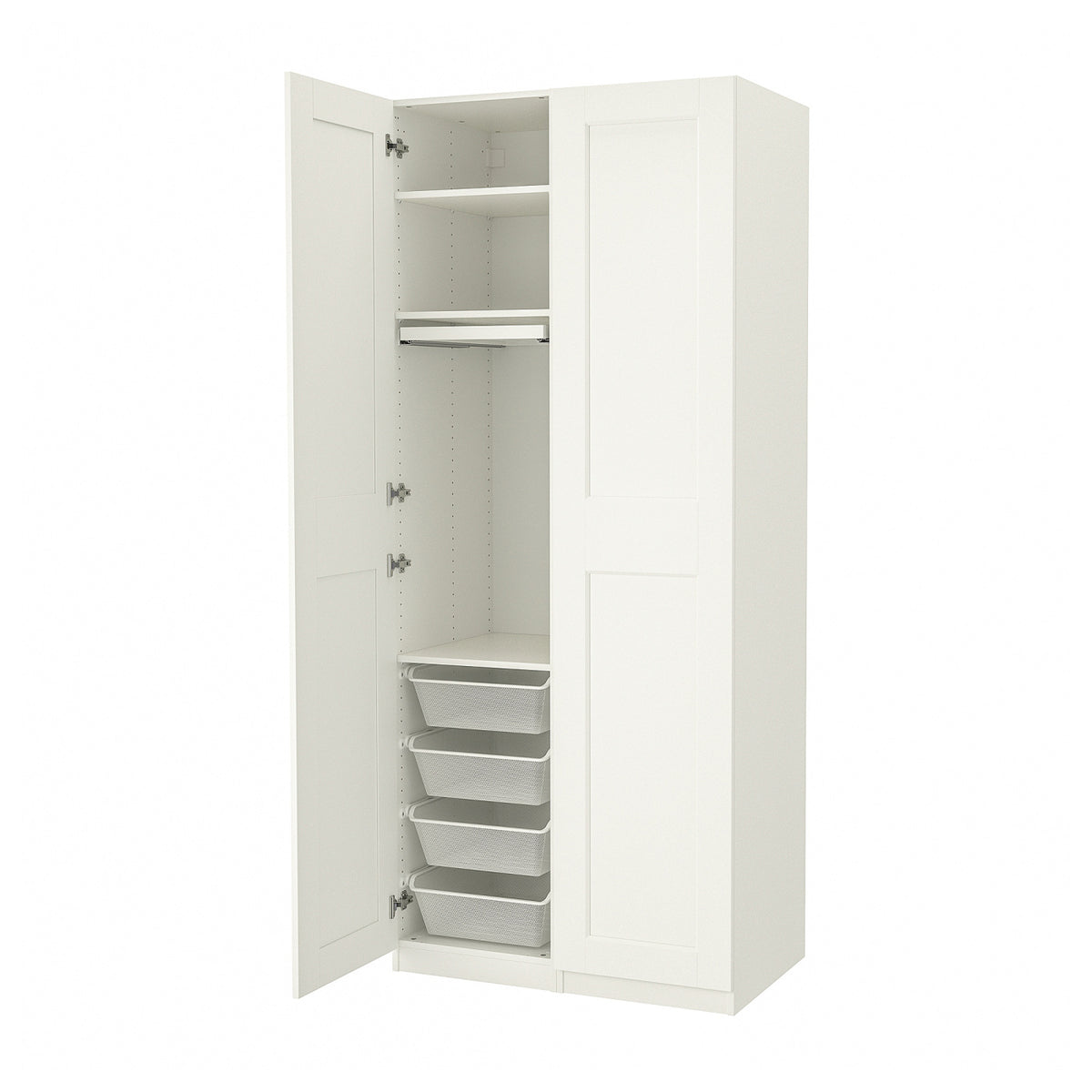 PAX / GRIMO wardrobe combination, 100x60x236 cm