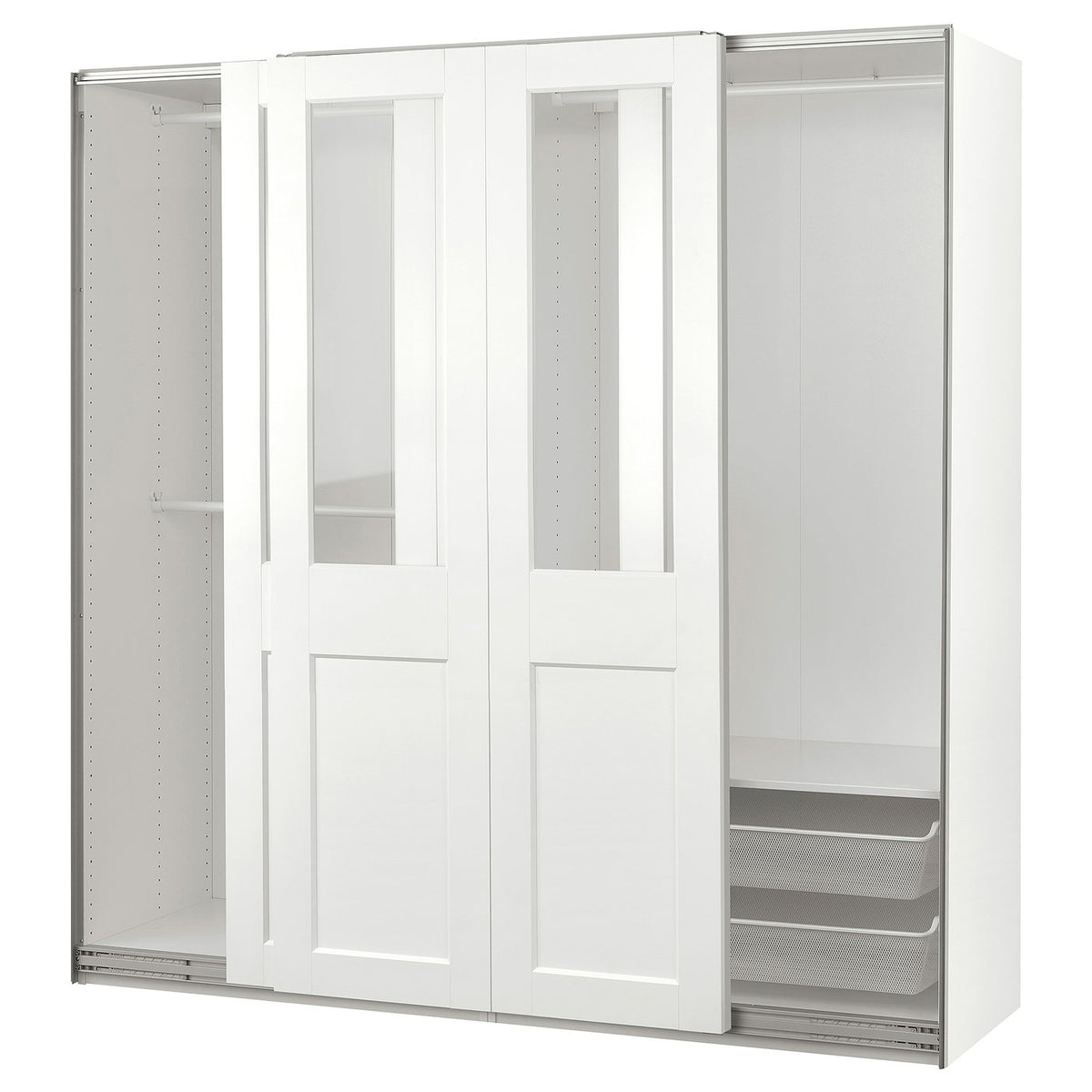PAX / GRIMO wardrobe with sliding doors