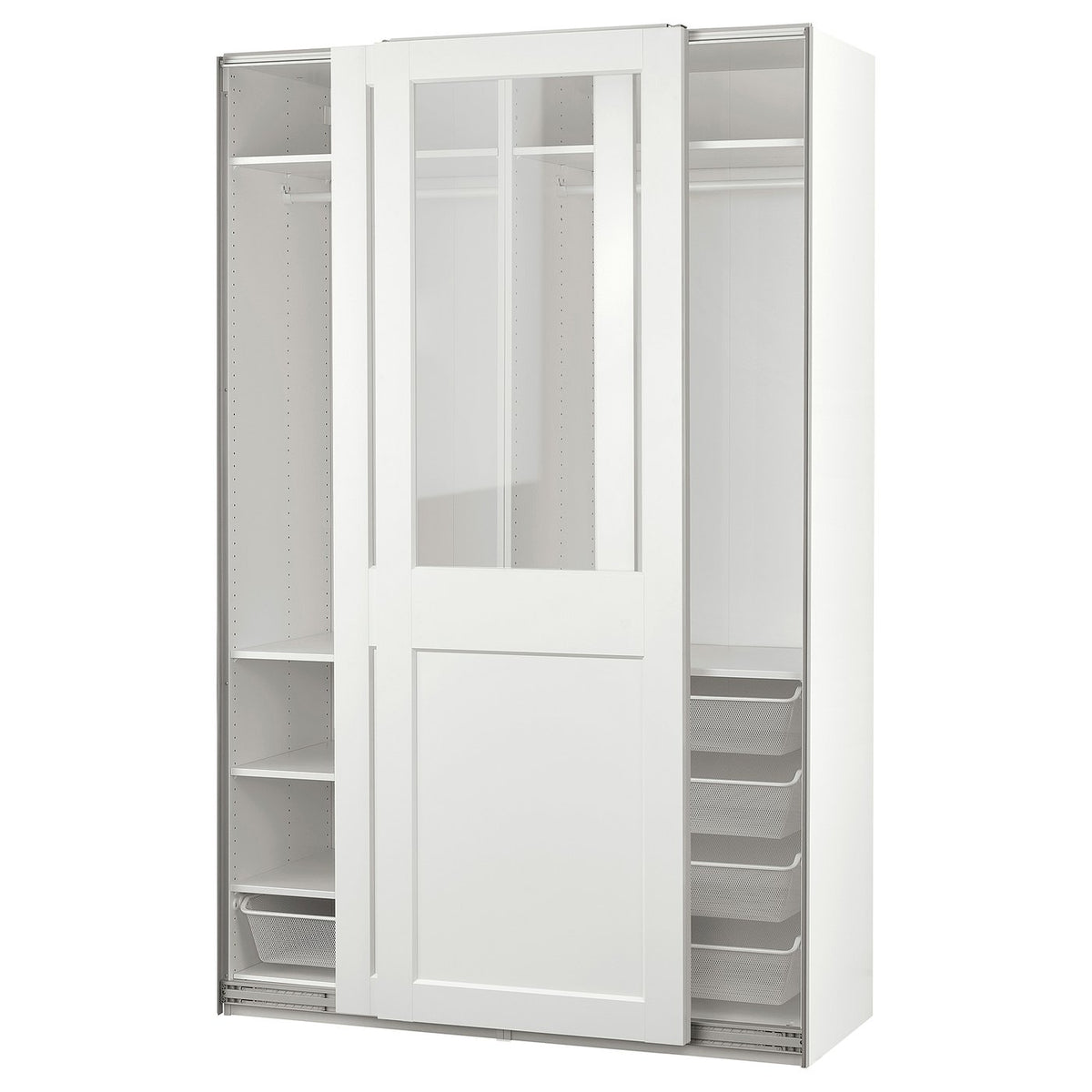 PAX / GRIMO wardrobe with sliding doors