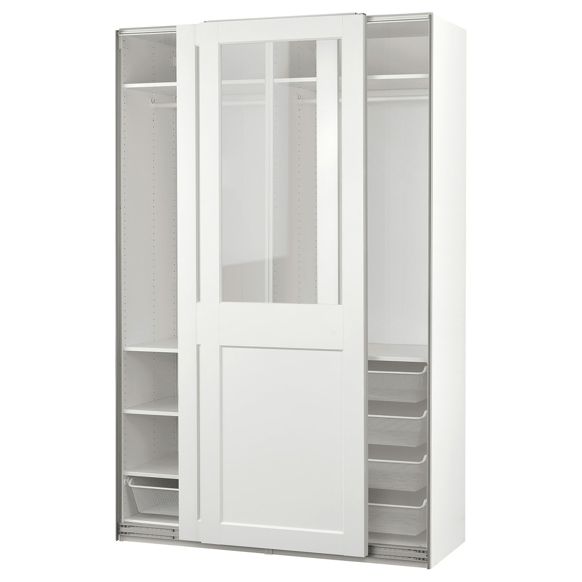 PAX / GRIMO wardrobe with sliding doors