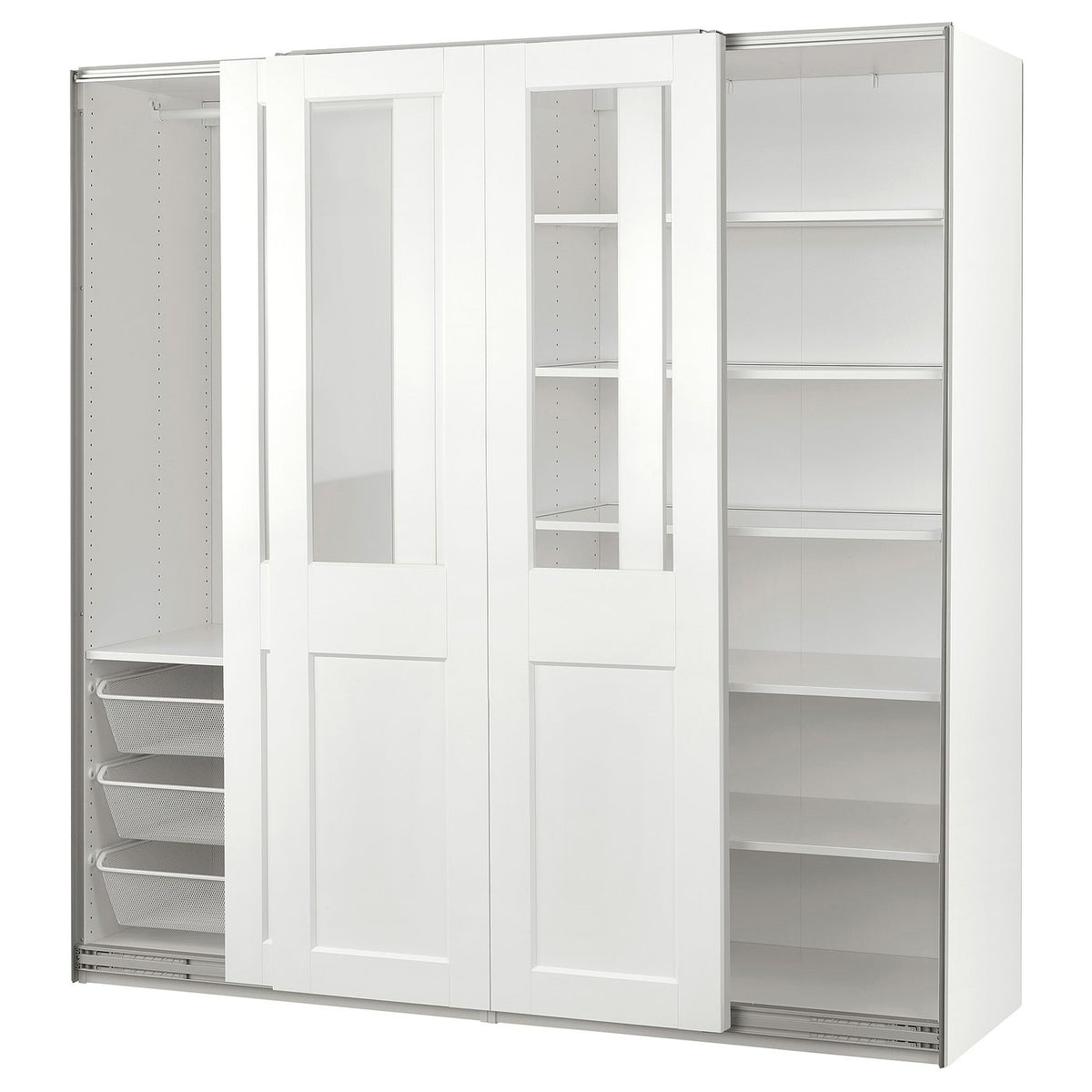 PAX / GRIMO wardrobe with sliding doors