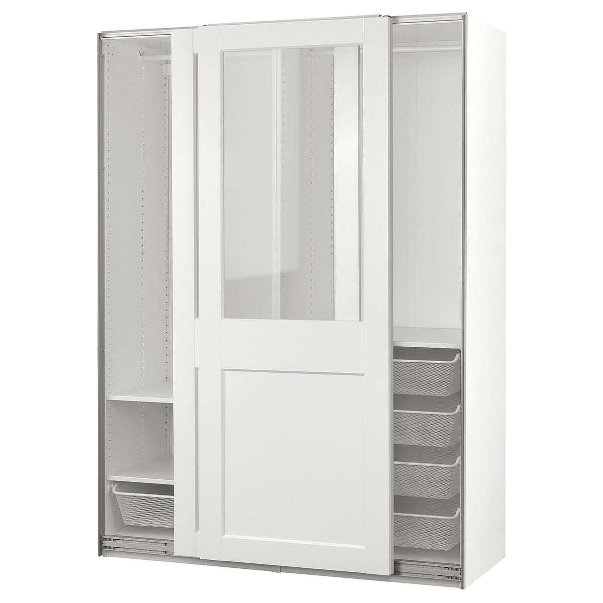 PAX / GRIMO wardrobe with sliding doors