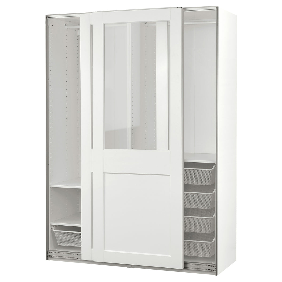 PAX / GRIMO wardrobe with sliding doors