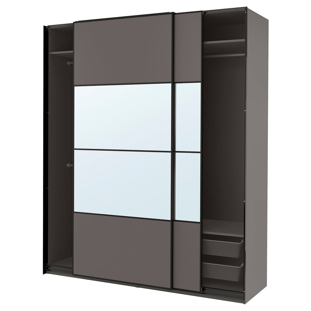 PAX / MEHAMN/AULI wardrobe combination