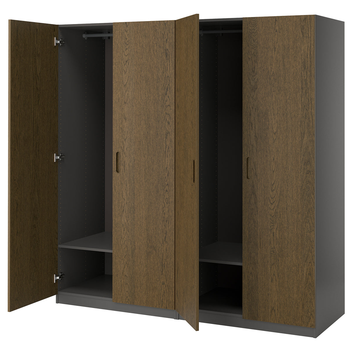 PAX / TONSTAD wardrobe combination, 200x60x201 cm