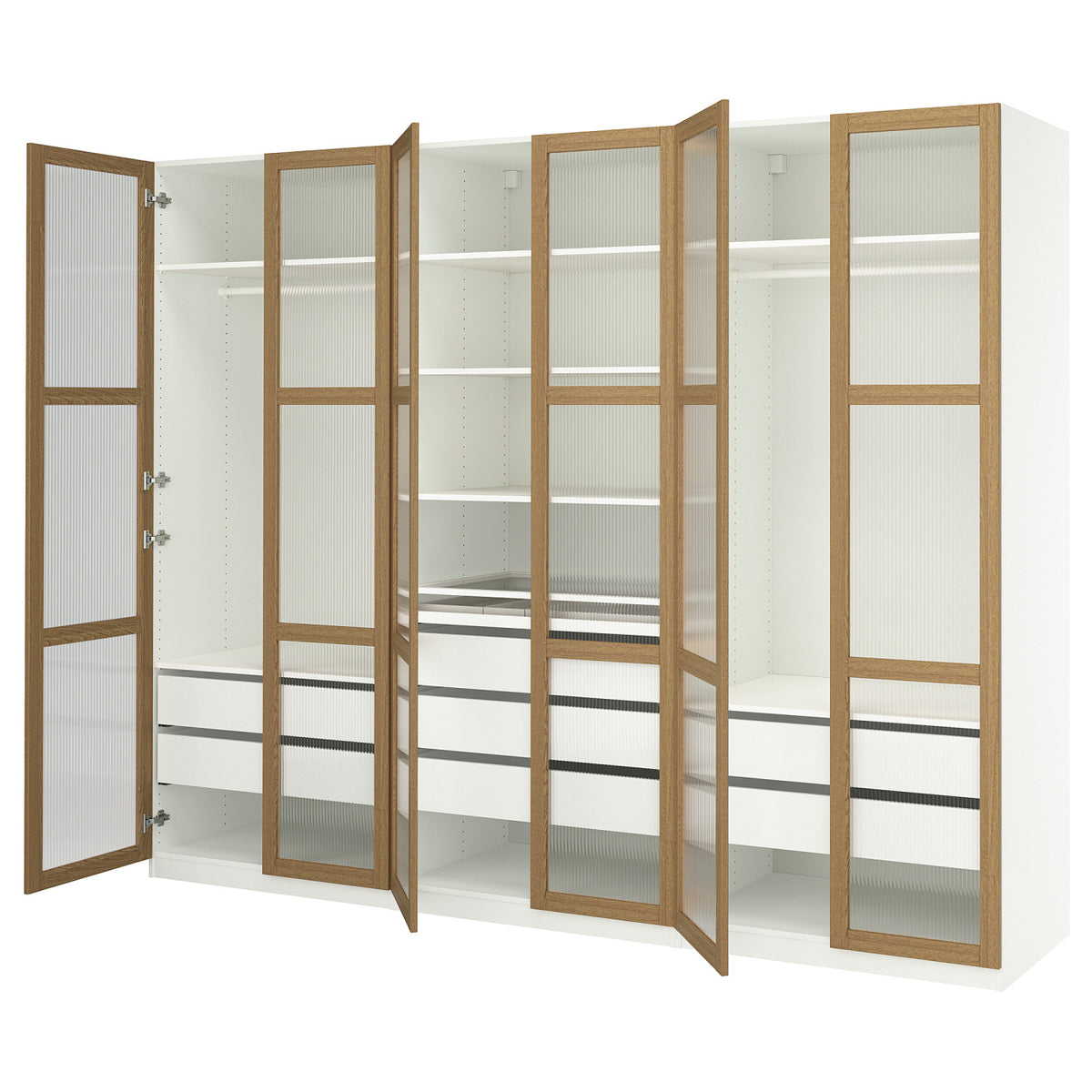 PAX / TONSTAD wardrobe combination, 300x60x236 cm