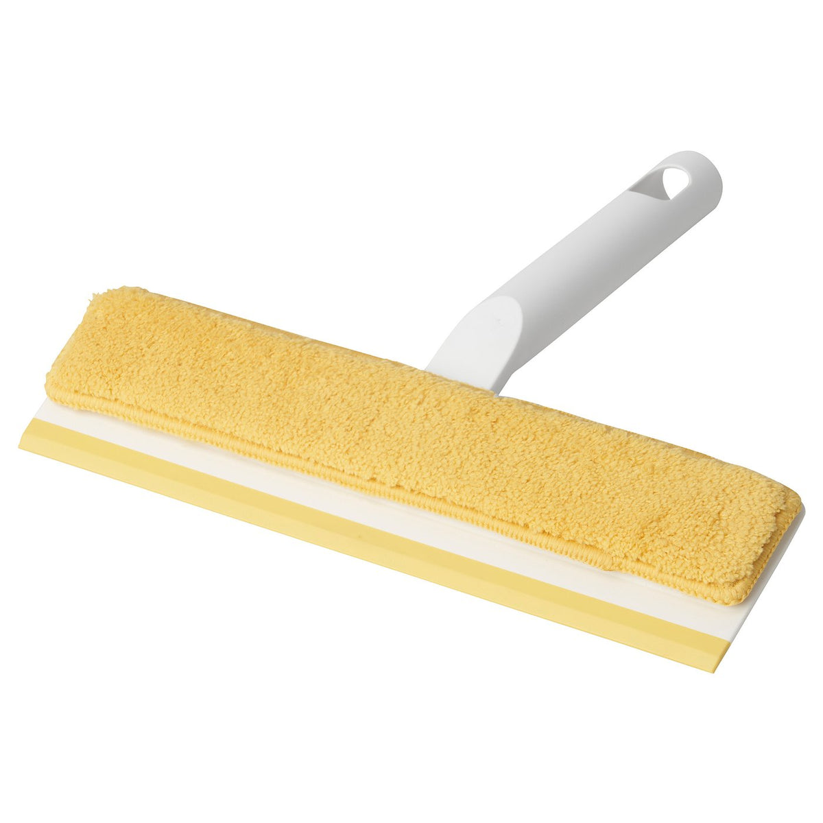 PEPPRIG 2-in 1 squeegee/microfibre pad