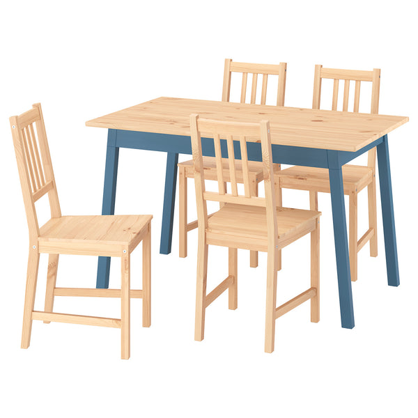 PINNTORP table and 4 chairs