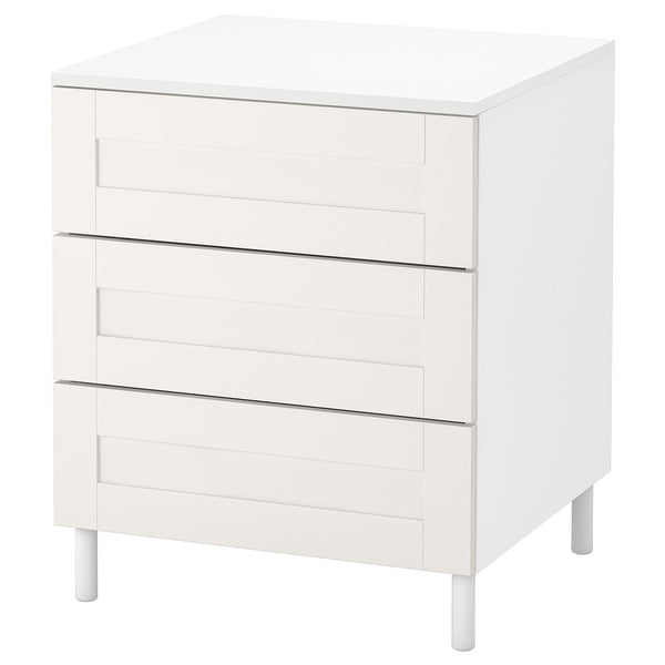 PLATSA chest of 3 drawers