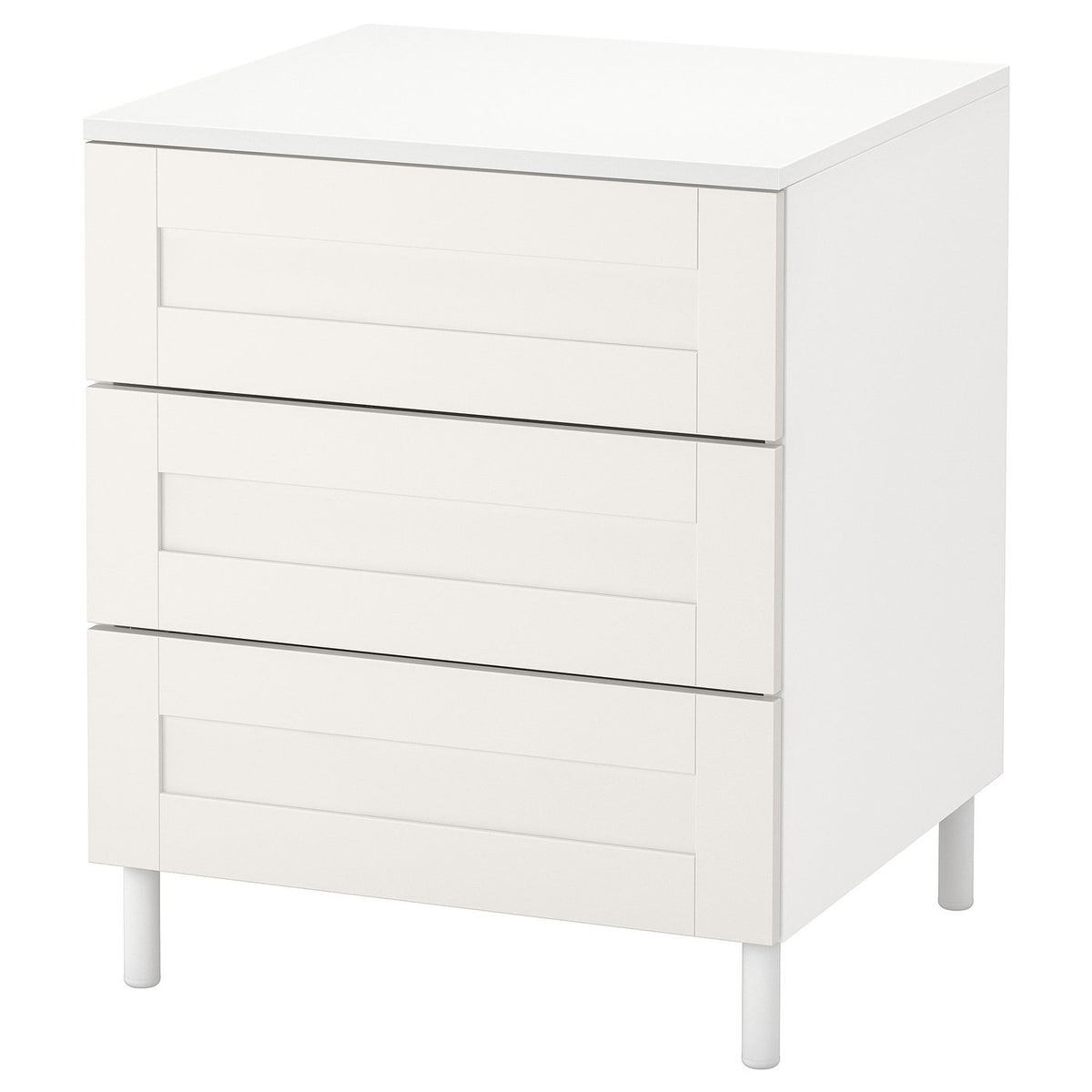 PLATSA chest of 3 drawers