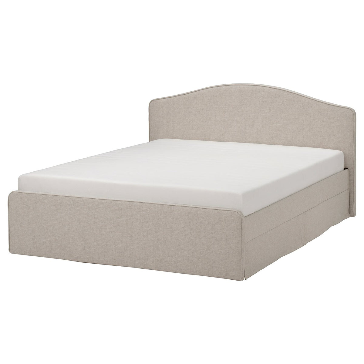 RAMNEFJÄLL upholstered bed frame
