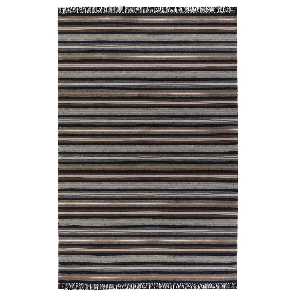 RÅVAROR rug, flatwoven