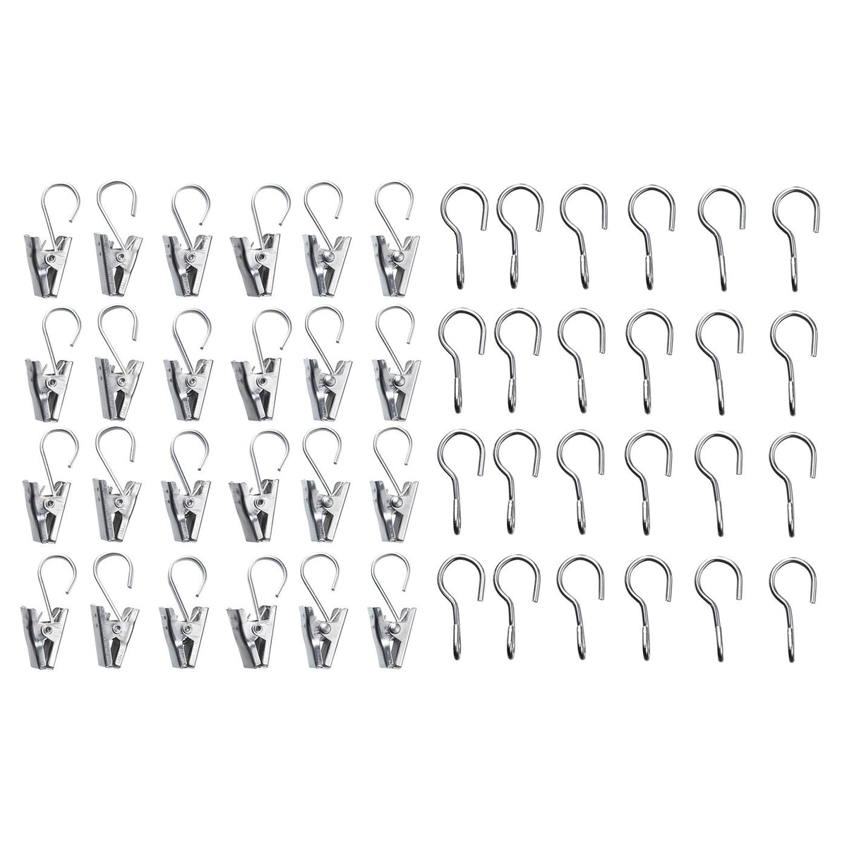 RIKTIG curtain hook with clip