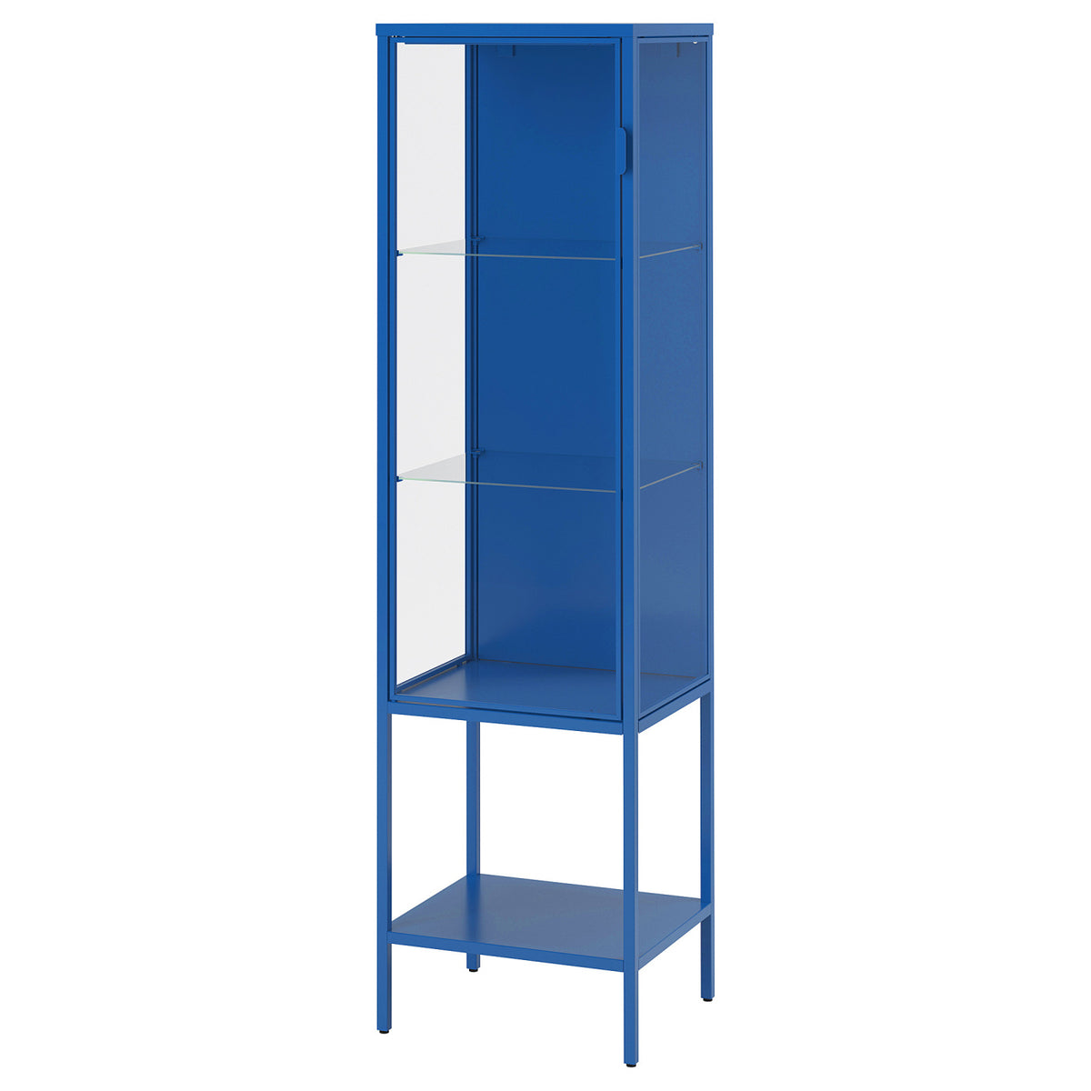 RUDSTA glass-door cabinet, 42x37x155 cm