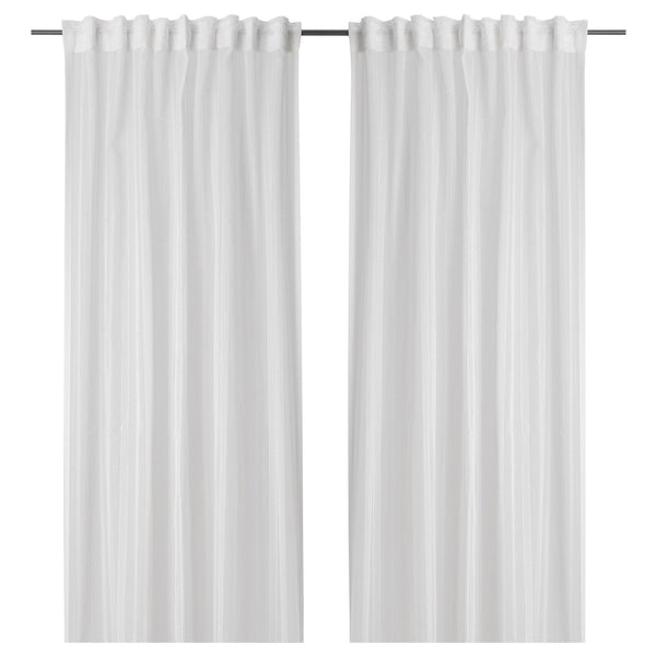 RUMSBLAD sheer curtains, 1 pair