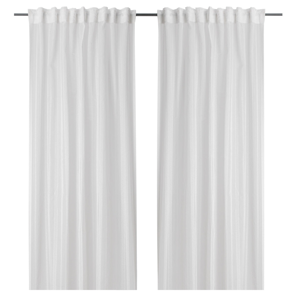 RUMSBLAD sheer curtains, 1 pair