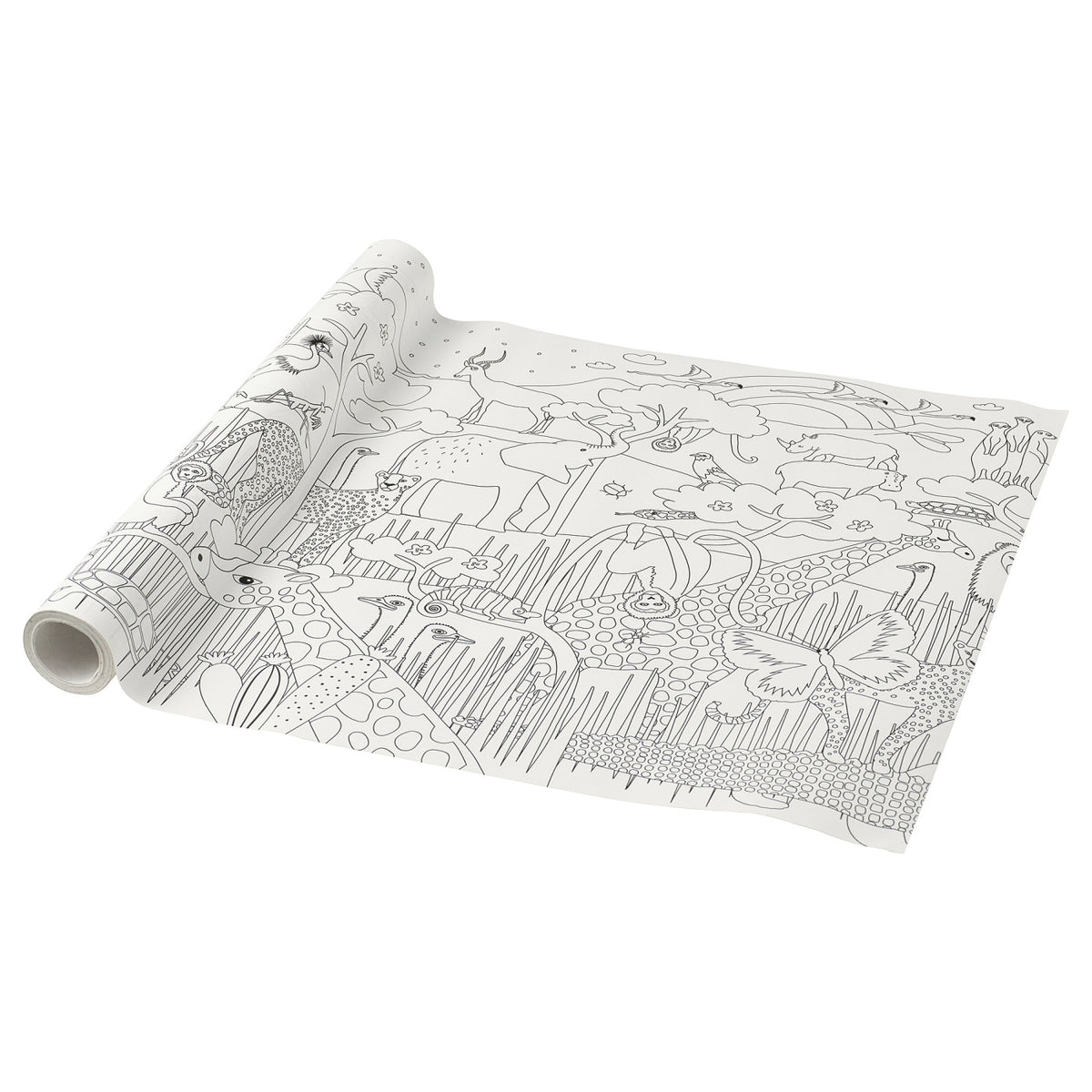 SANDLÖPARE colouring paper roll