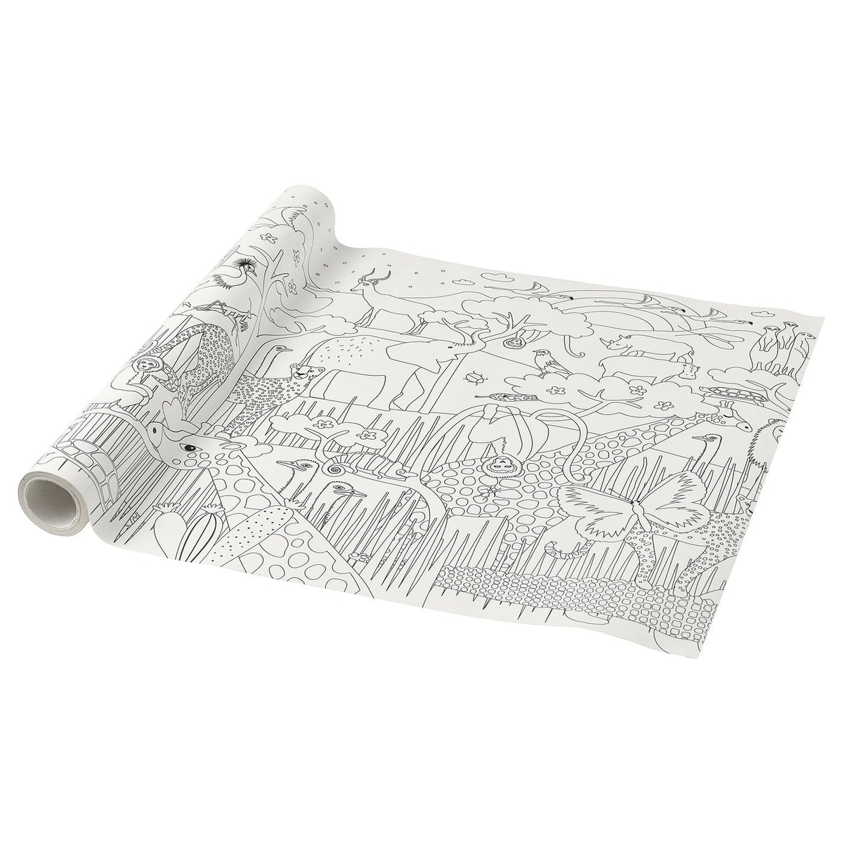 SANDLÖPARE colouring paper roll