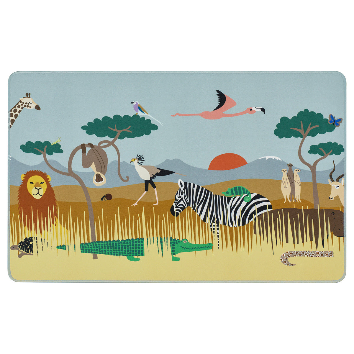 SANDLÖPARE desk pad, 38x60 cm