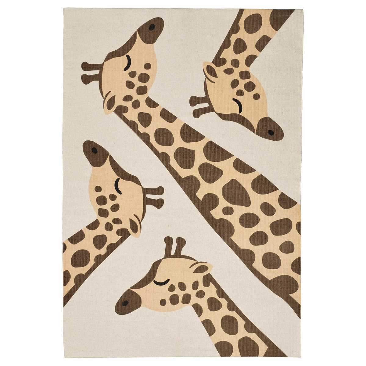 SANDLÖPARE rug, flatwoven, 90x130 cm