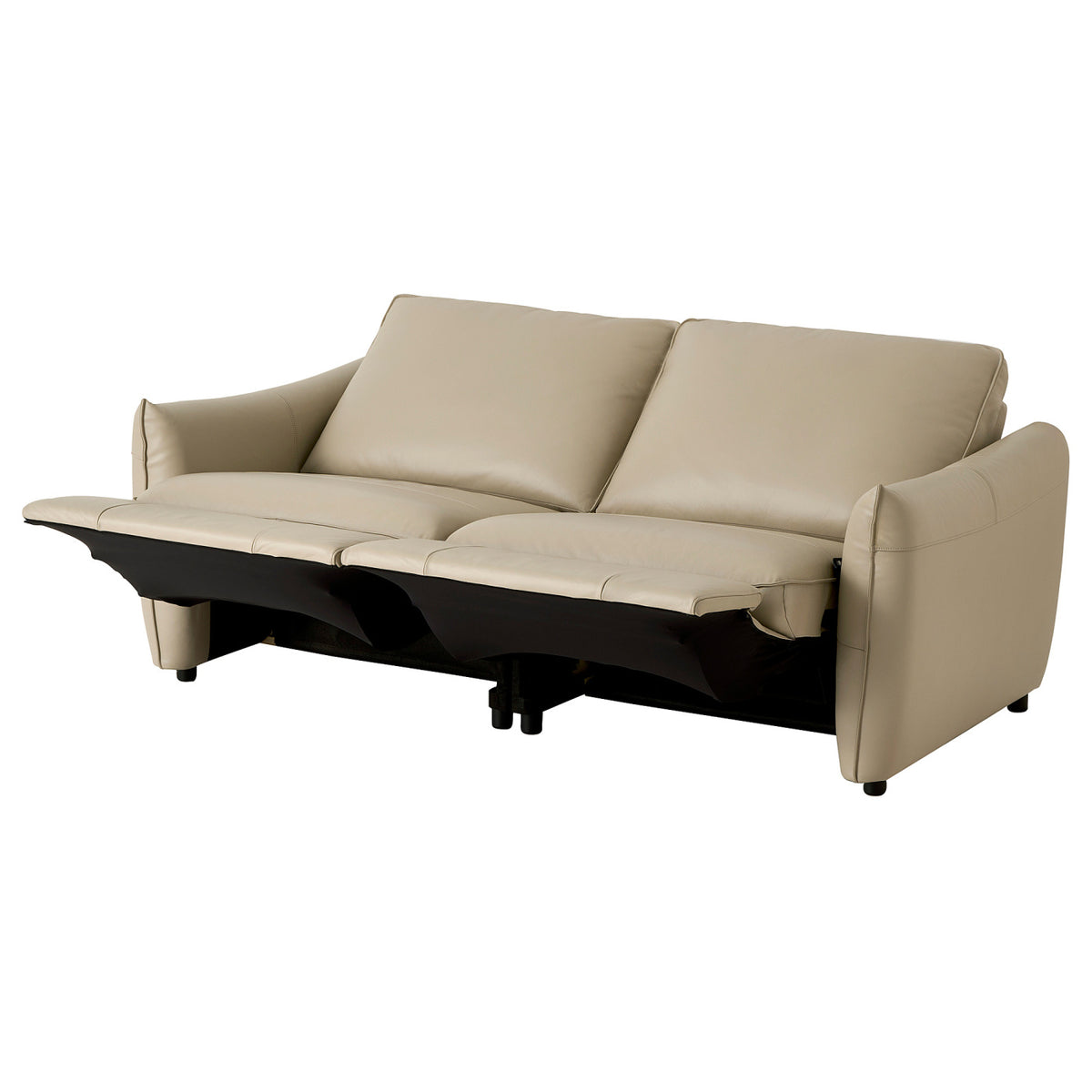 SAXVALLEN 2 seat sofa w 2 electr recliners