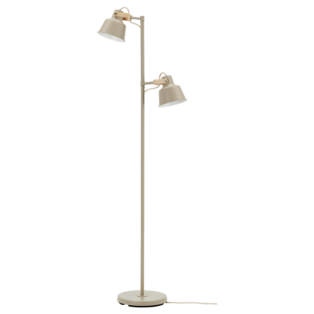 SJÖMAKT floor lamp with 2-spot
