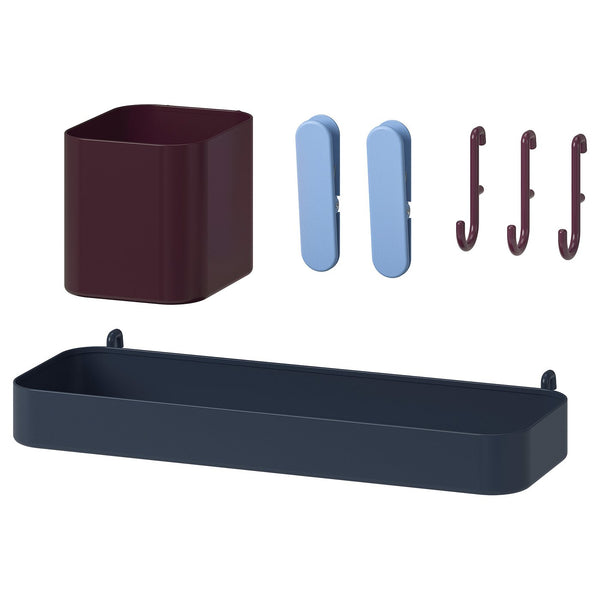 SKÅDIS 7-piece accessories set