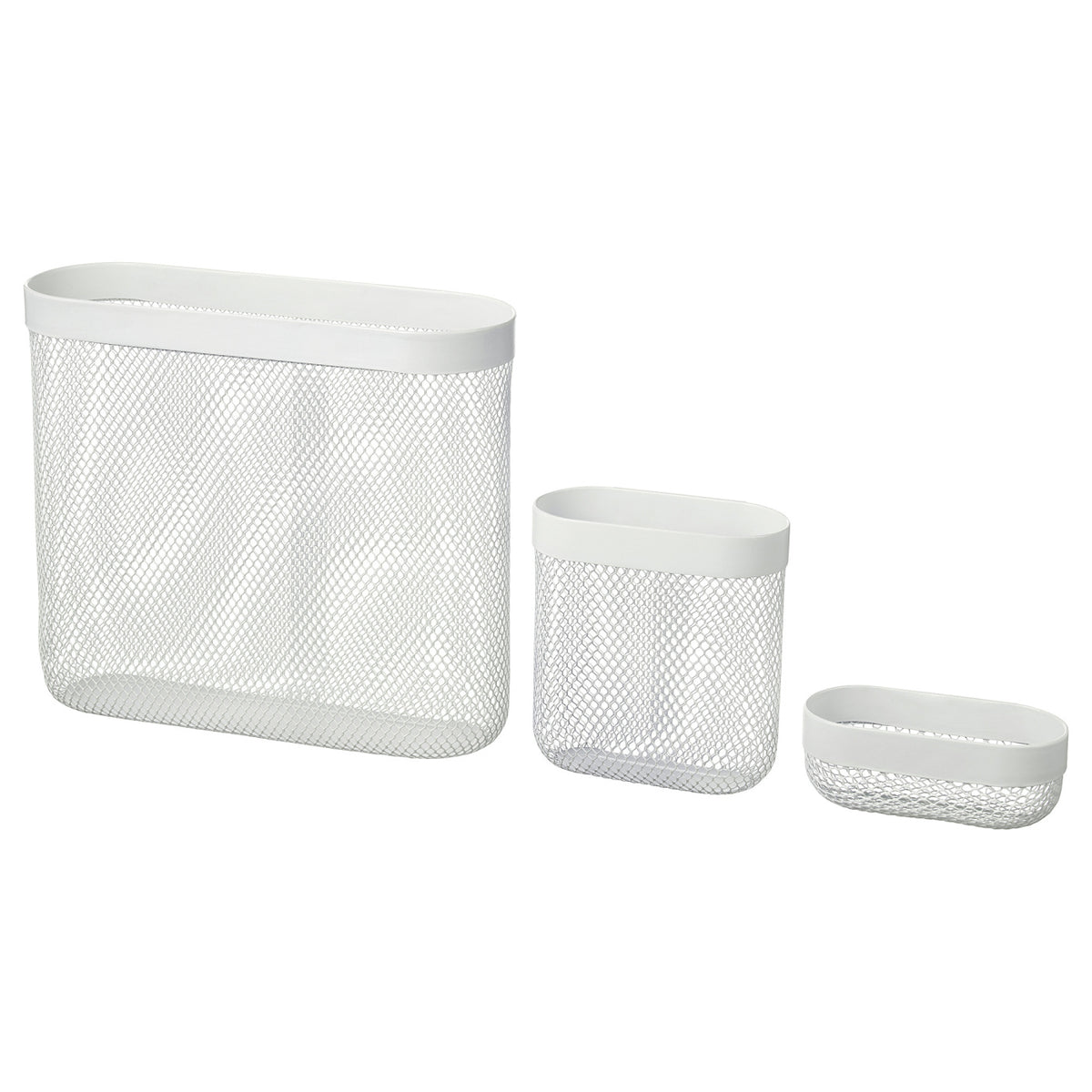 SKÅDIS storage basket, set of 3