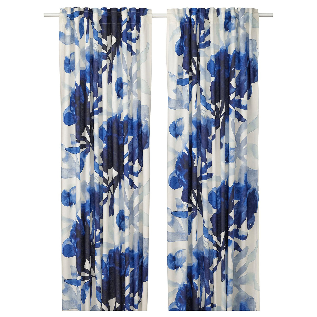 SKOGSNÄSSLA curtains, 1 pair