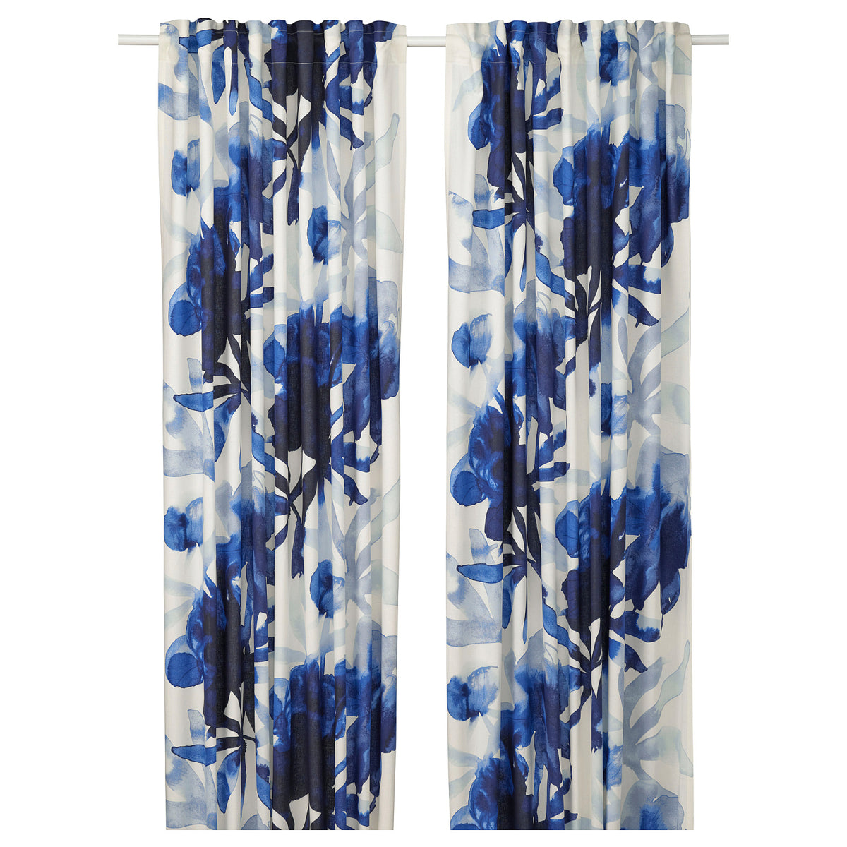 SKOGSNÄSSLA curtains, 1 pair