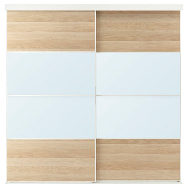 SKYTTA / MEHAMN/AULI sliding door combination