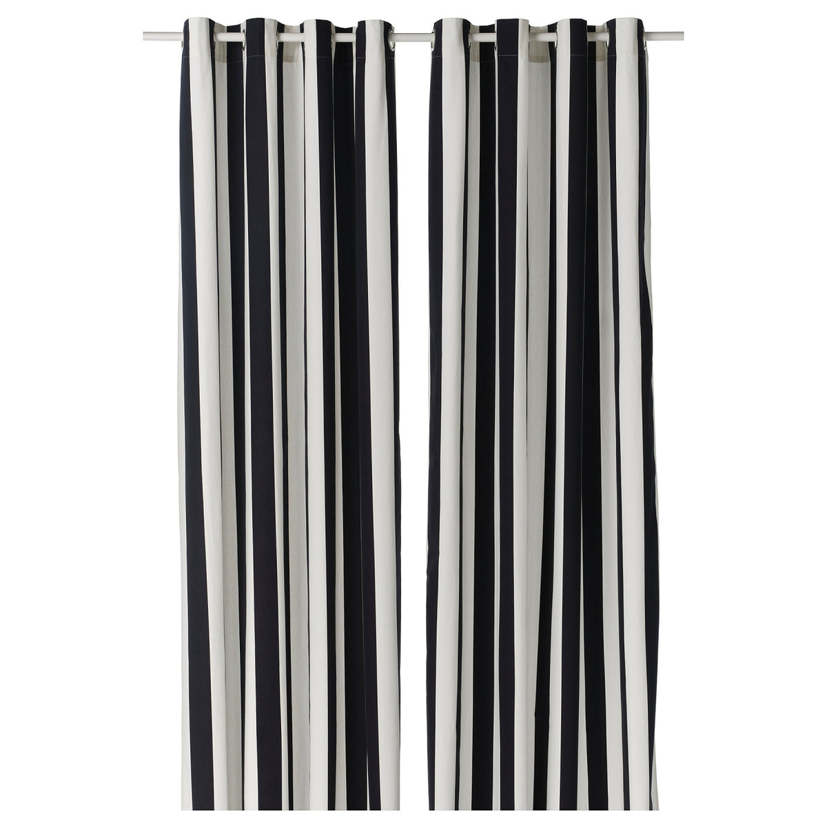 SLÅNHÖSTMAL curtains, 1 pair