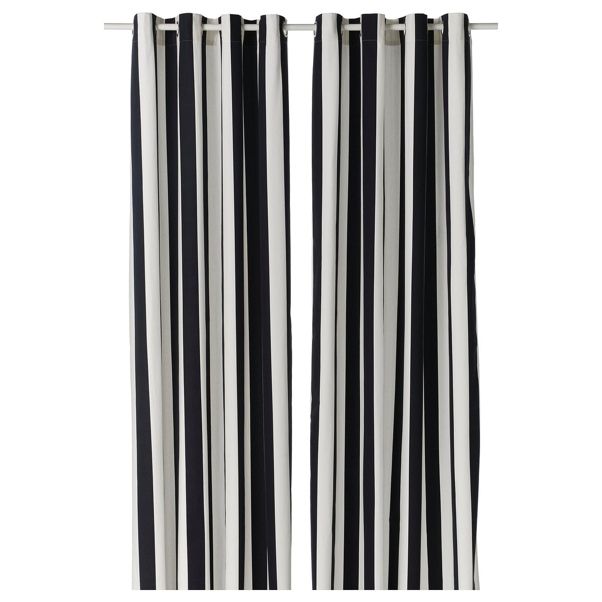 SLÅNHÖSTMAL curtains, 1 pair