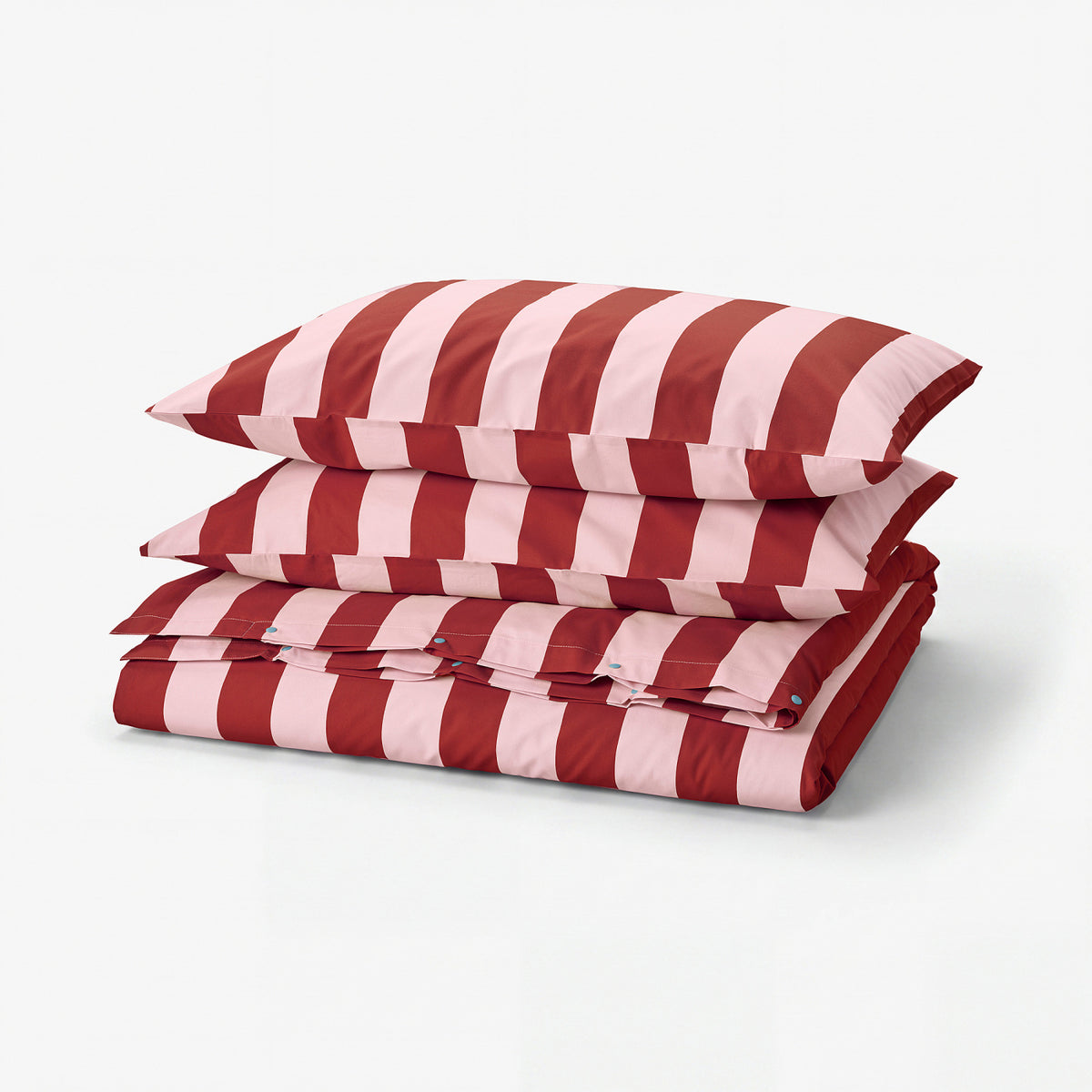 SLÅNHÖSTMAL duvet cover and 2 pillowcases