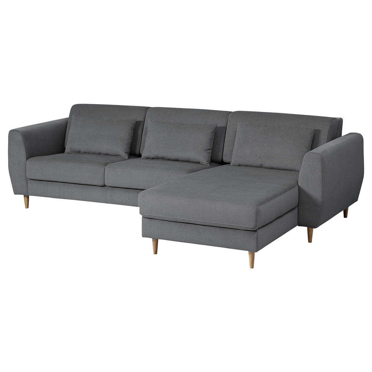 SLATORP 3-seat sofa with chaise longue