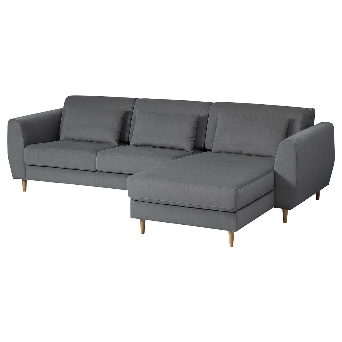 SLATORP 3-seat sofa with chaise longue