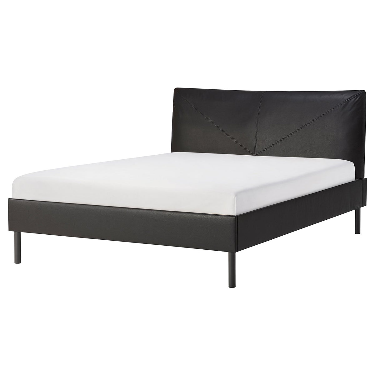 SLÅTTERGUBBE upholstered bed frame