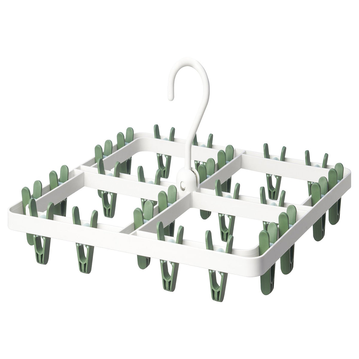 SLIBB Hang dryer 24 clothes pegs