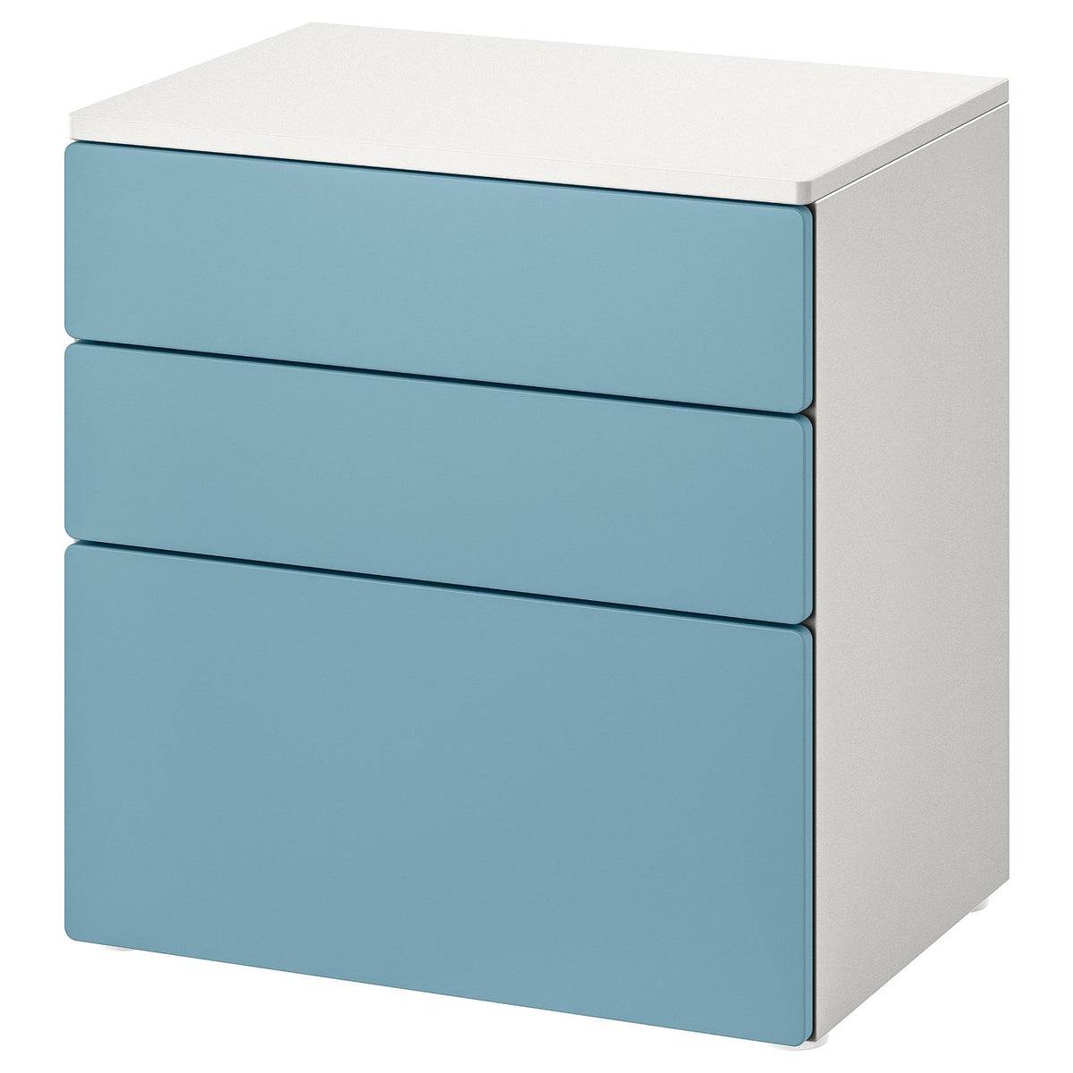 SMÅSTAD / PLATSA chest of 3 drawers