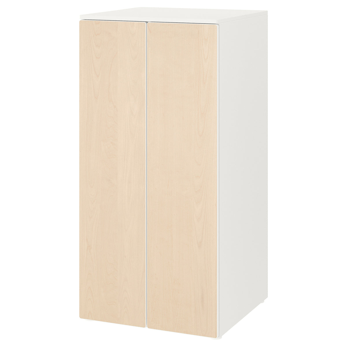 SMÅSTAD / PLATSA wardrobe, 60x57x123 cm
