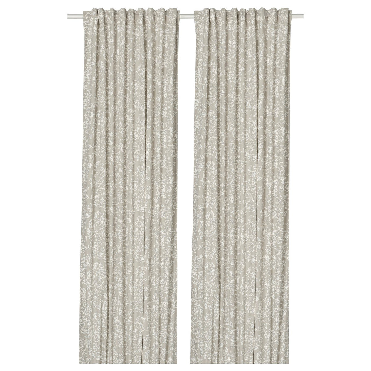 SNÖRUTA curtains, 1 pair