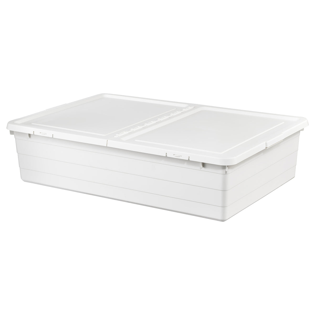 SOCKERBIT storage box with lid, 50x77x19 cm