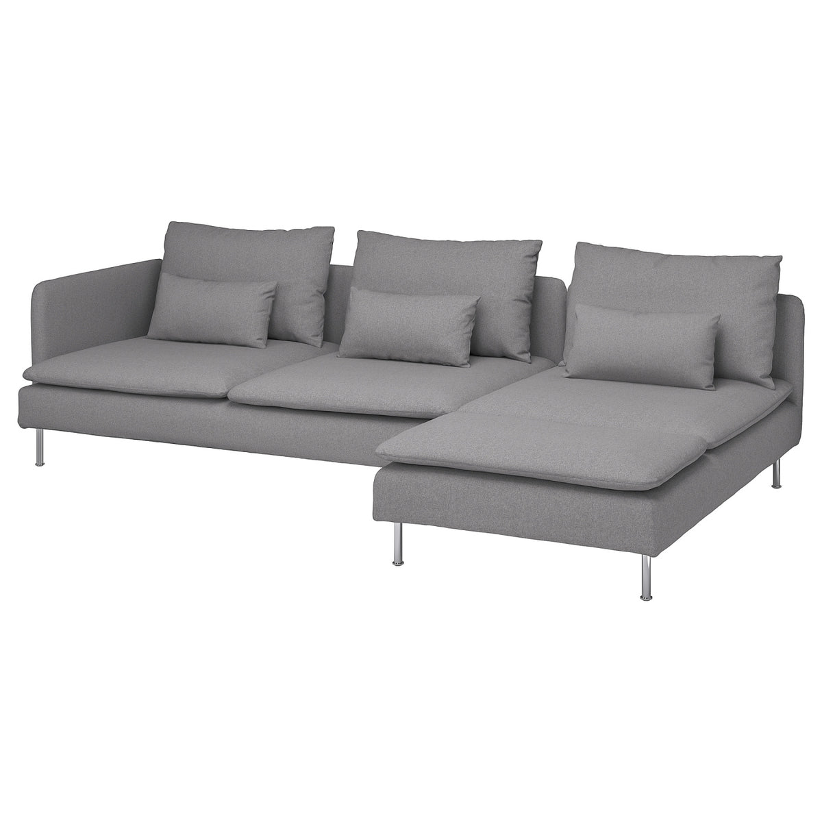 SÖDERHAMN 4-seat sofa with chaise longue